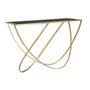 Voir la diapositive 4 : Paris Prix Console Design  Ring  120cm Noir & Or
