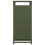 Voir la diapositive 6 : VIDAXL Portant de bois chauffage vert olive 44x28x65 cm