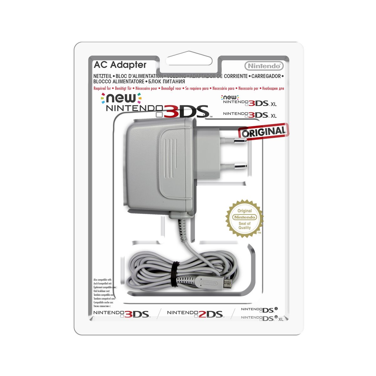 Bloc d'alimentation New 3DS - 3DS XL - Chargeur