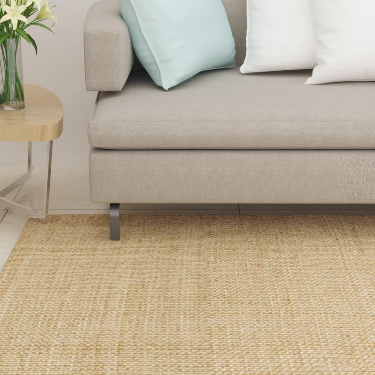 VIDAXL Tapis Sisal naturel 100x200 cm