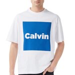 CALVIN KLEIN JEANS T Shirt /Bleu Homme Calvin Klein Jeans  V04RD813G. Coloris disponibles : Blanc