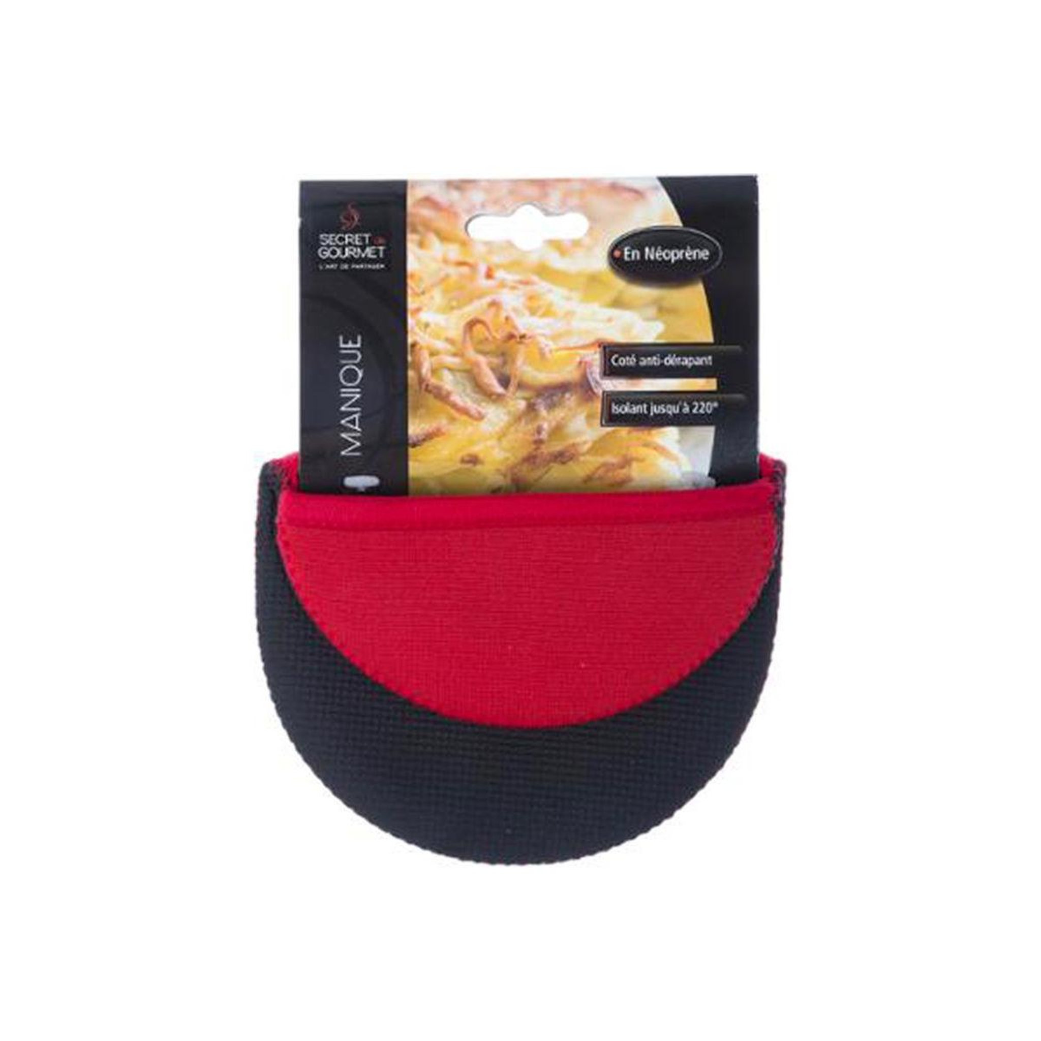Voir la diapositive 3 : FIVE Manique de cuisine  néoprène  13cm rouge
