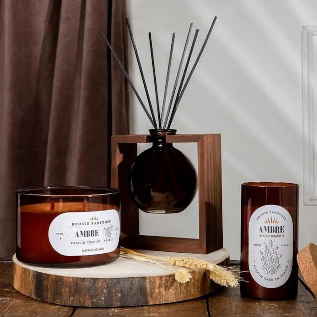 COMPTOIR DE LA BOUGIE Diffuseur de Parfum  Snow  250ml Ambre