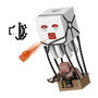Voir la diapositive 2 : MATTEL Figurine Mattel Ghast Minecraft interactive