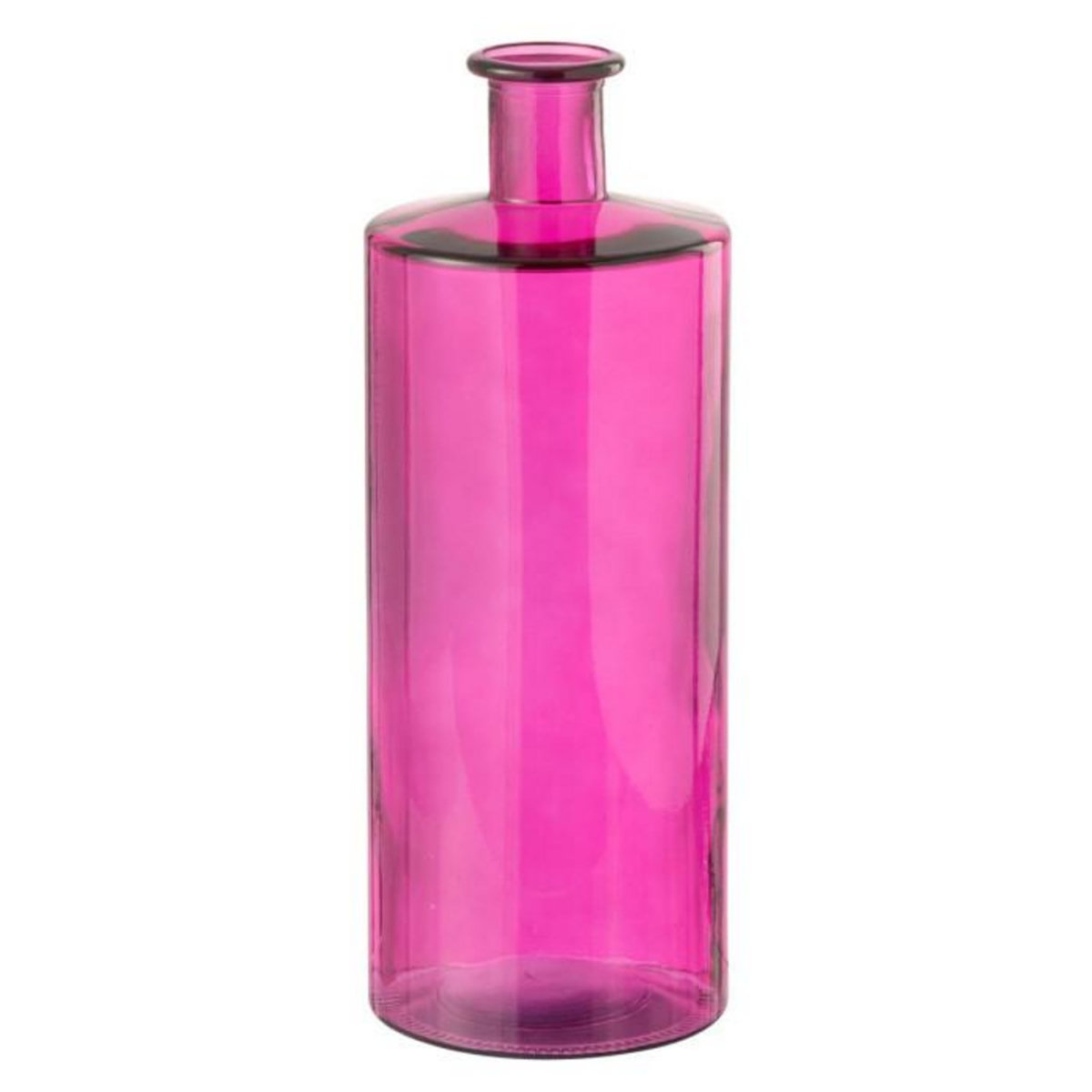 Paris Prix Vase Bouteille en Verre  Ricot  40cm Rose