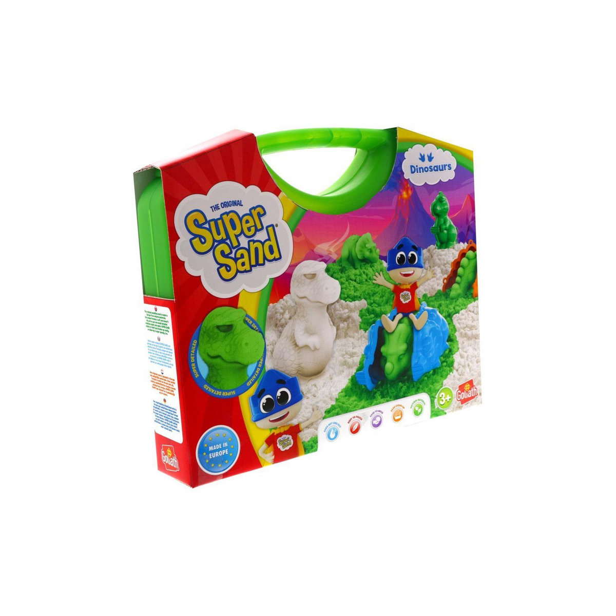 GOLIATH Valise Super Sand - Dinosaures