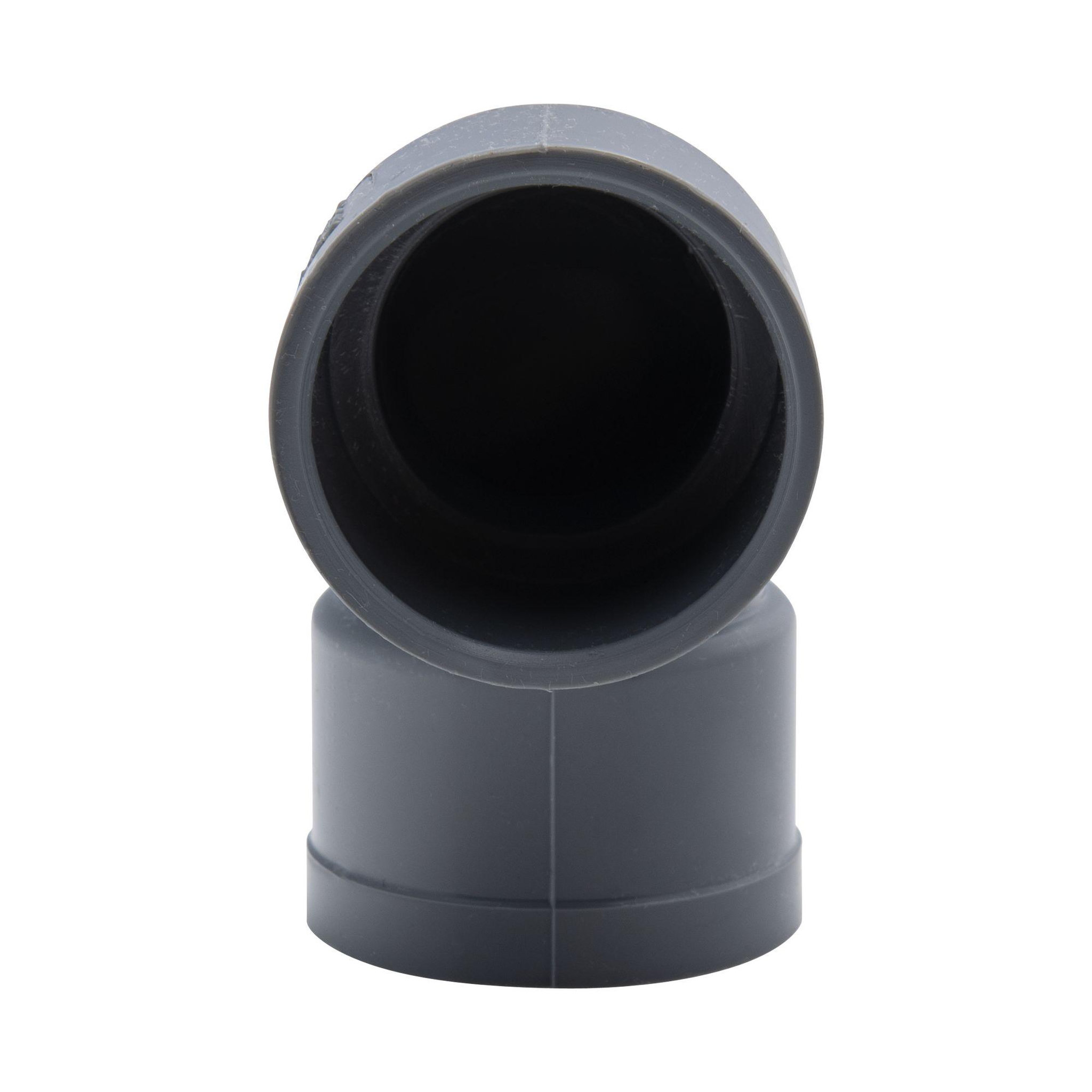Voir la diapositive 2 : Jardibric Coude femelle-femelle 87° 30° ø32mm sfc