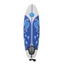 Voir la diapositive 2 : VIDAXL Planche de surf Bleu 170 cm