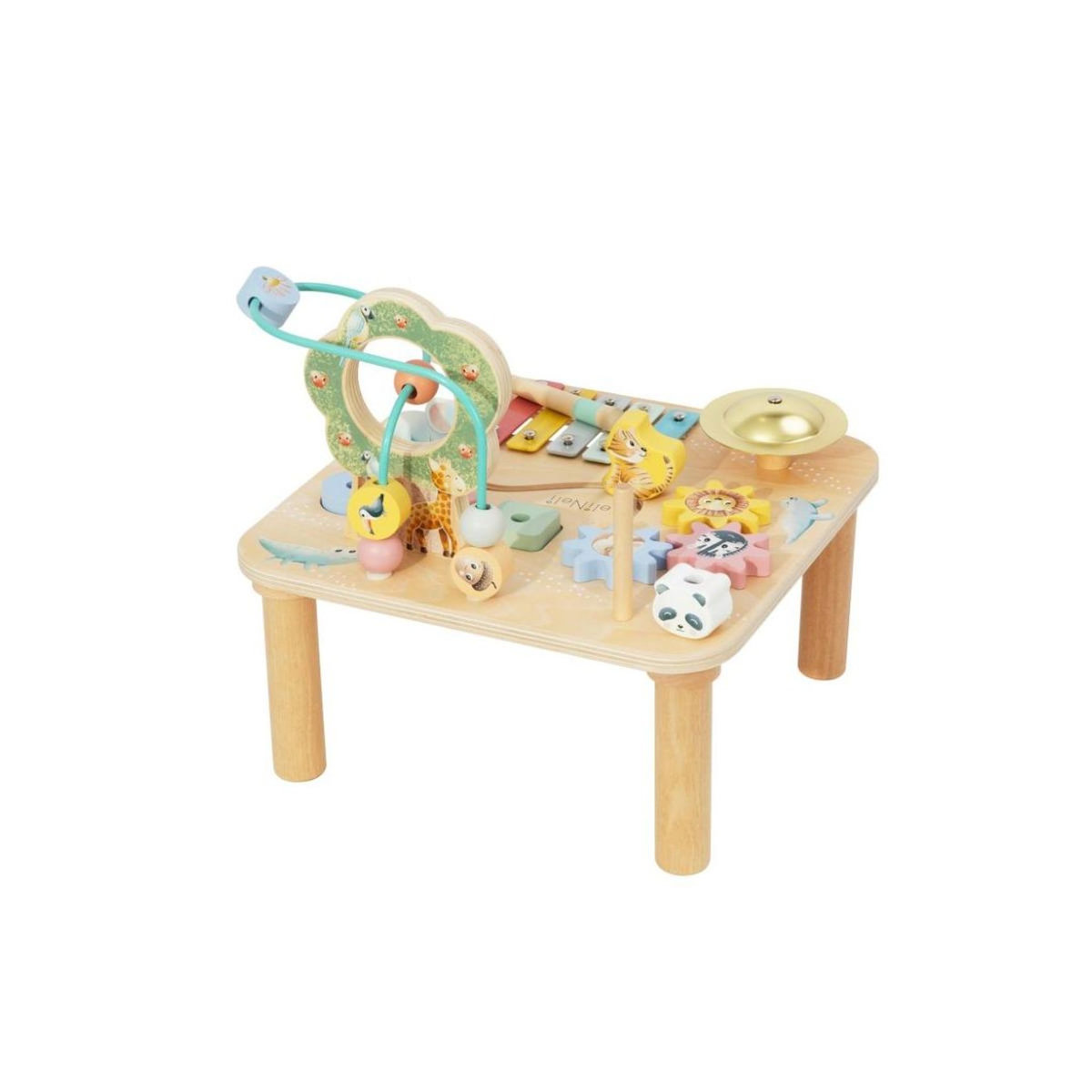 ELINELI Table de motricité animaux