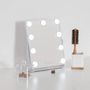 Voir la diapositive 6 : FIVE Miroir LED Pivotant  Holly  32cm Blanc