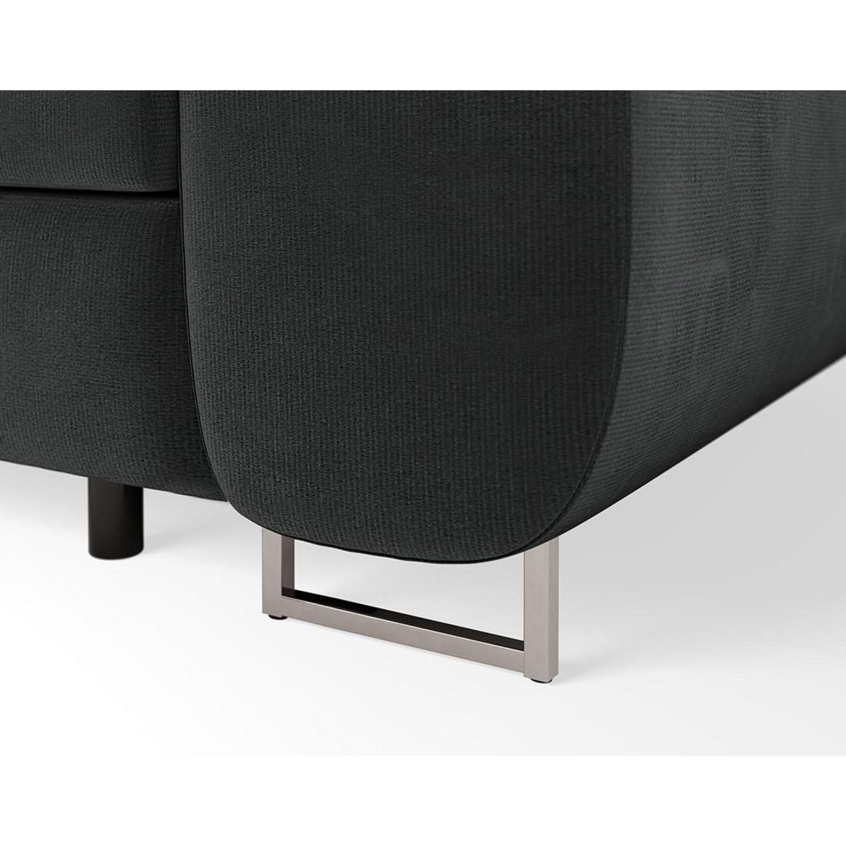 BEST MOBILIER Pablo - fauteuil avec têtière ajustable - en velours