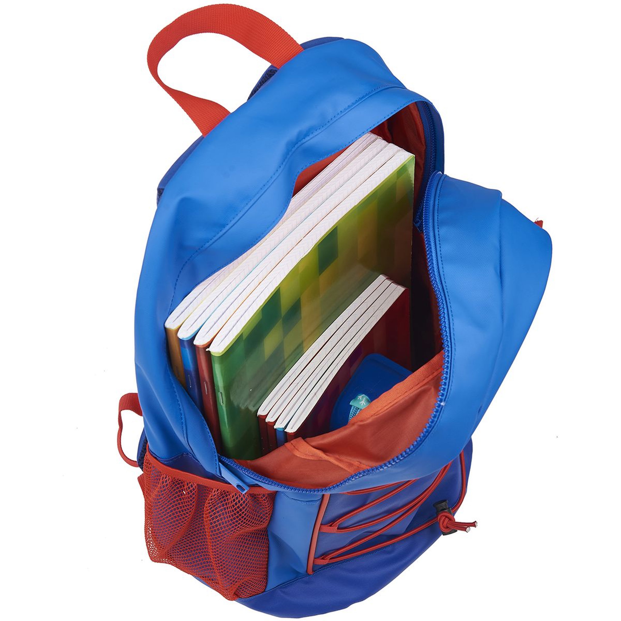 Voir la diapositive 5 : YOUNG'S ATTITUDE Sac à dos 1 compartiment bleu et rouge Néosport