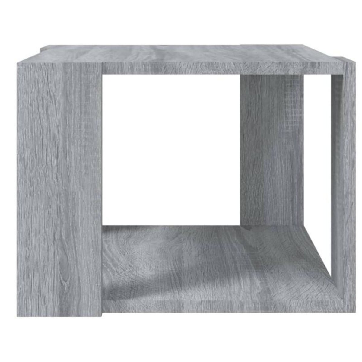 VIDAXL Table basse Sonoma gris 40x40x30 cm Bois d ingénierie