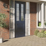 VIDAXL Film pour fenetre depoli motif arc-en-ciel 3D 45x2000 cm PVC