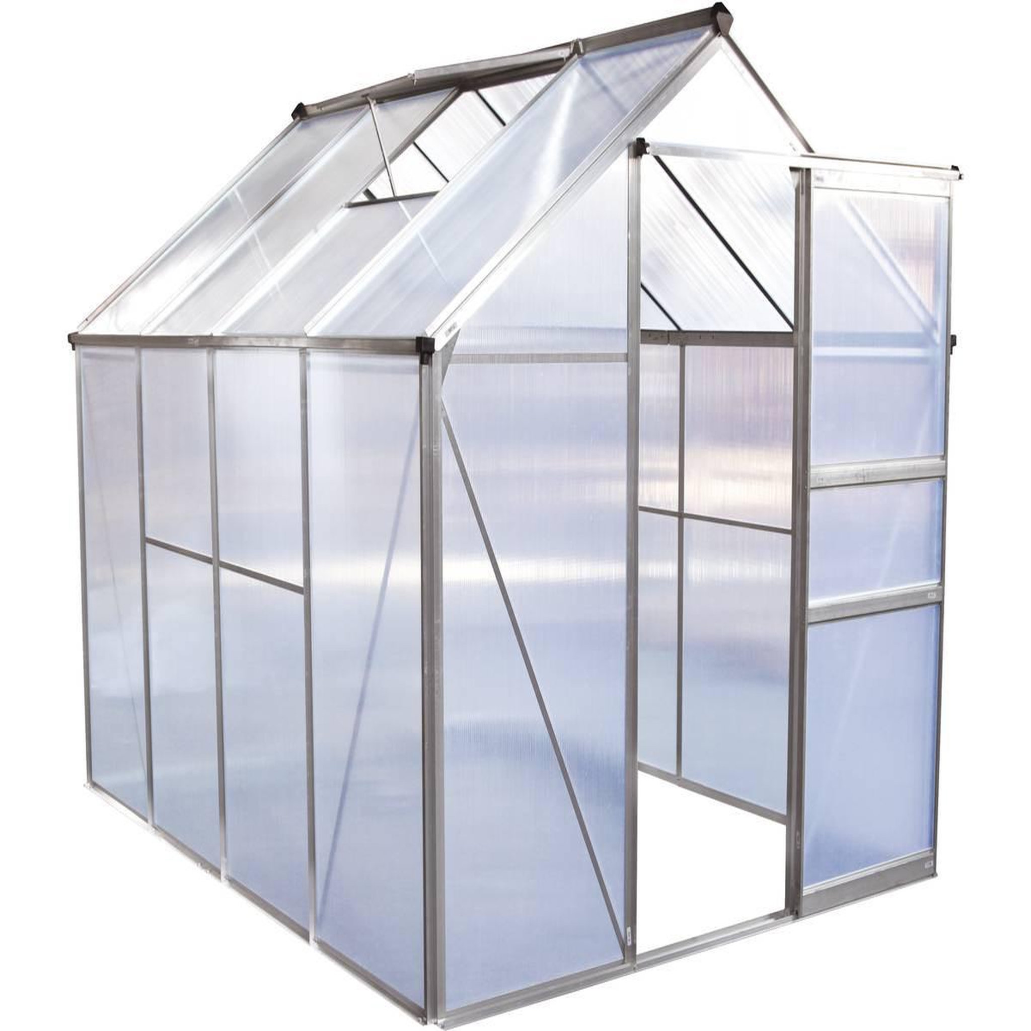 Habitat et Jardin Serre jardin polycarbonate  hortensia  4,8m²