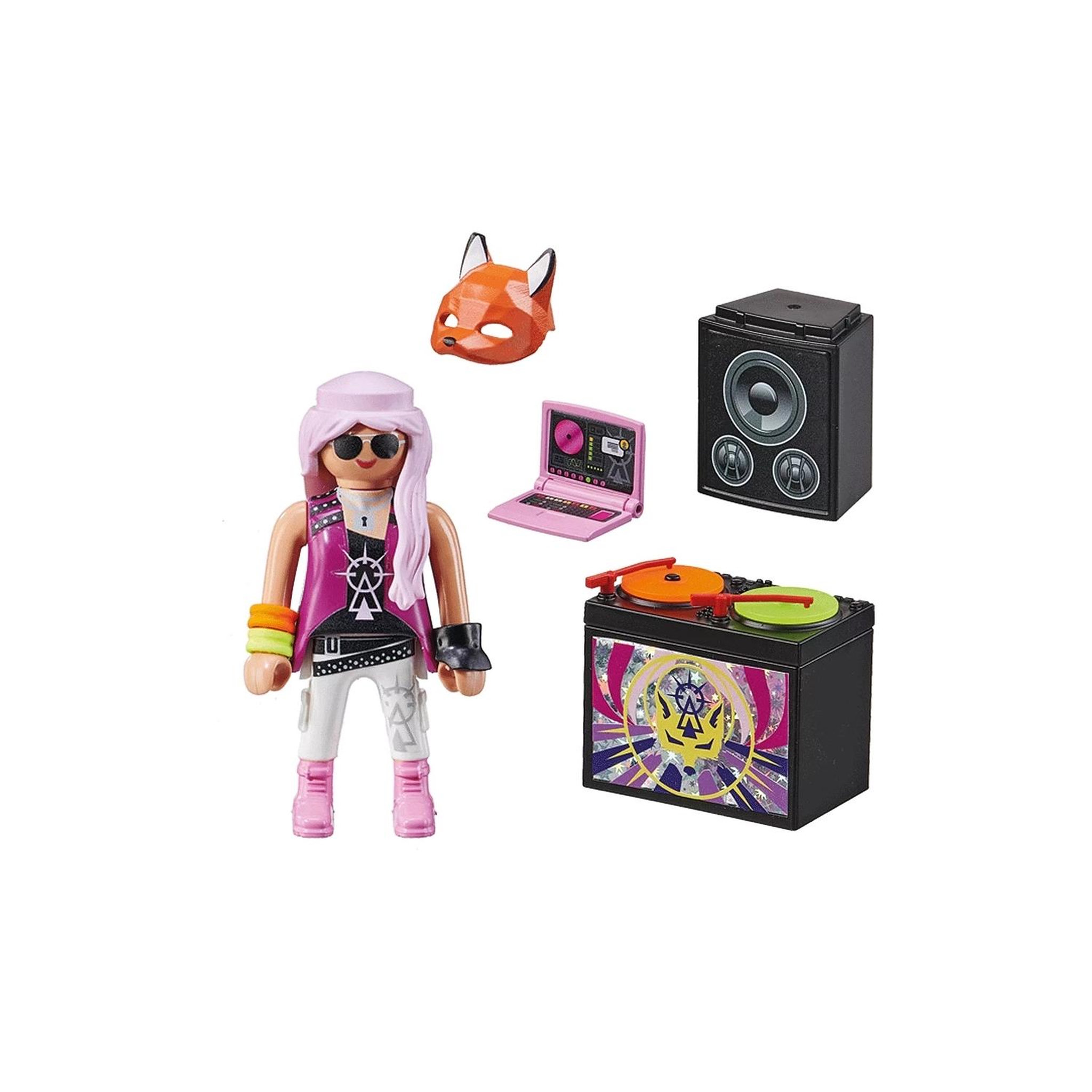 Voir la diapositive 3 : PLAYMOBIL Special Plus DJ et table de mixage