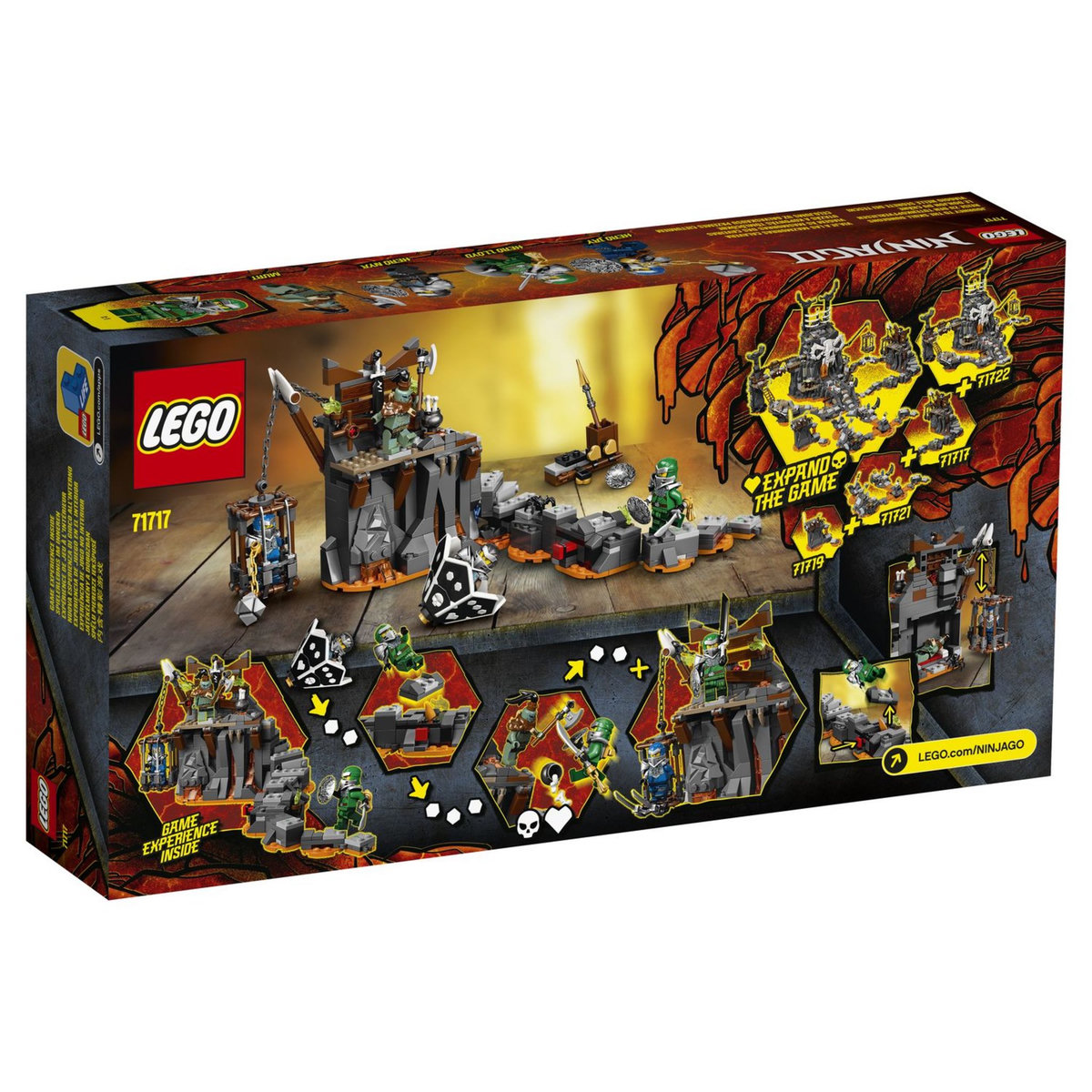 LEGO NINJAGO 71717 - Le donjon du Crâne