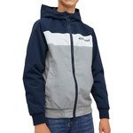 Jack & Jones Veste Marine/ Garçon Jack & Jones Blocking. Coloris disponibles : Gris