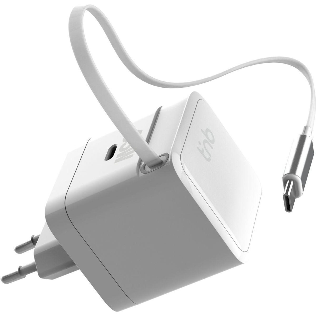 TNB Chargeur + câble GAN USB-C power delivery + cable 70cm