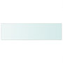 Voir la diapositive 2 : VIDAXL Panneau pour etagere Verre transparent 90 x 25 cm