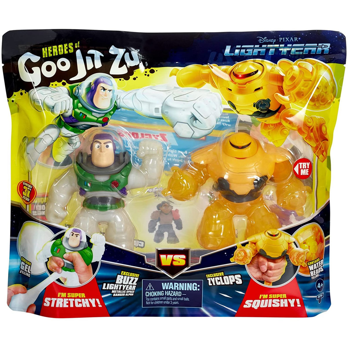 MOOSE TOYS Pack duo buzz vs cyclops - Goo Jit Zu