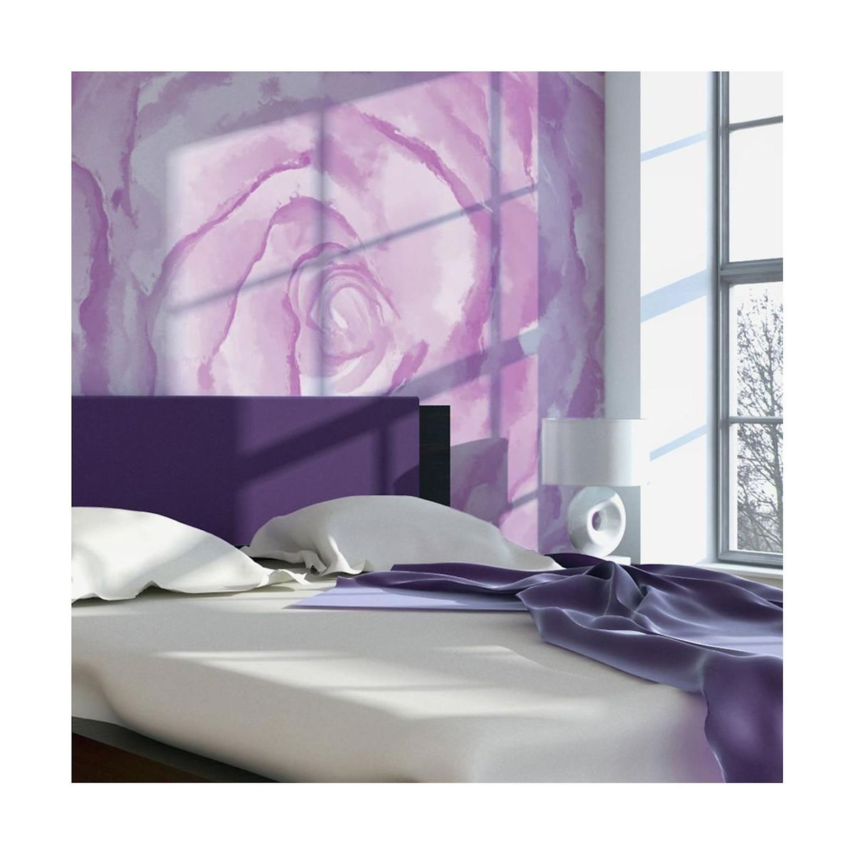 Paris Prix Papier Peint  Fleur Rose Rose II