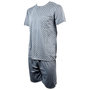 Voir la diapositive 2 : OZABI Pyjama Court Homme ECO HOMEWEAR