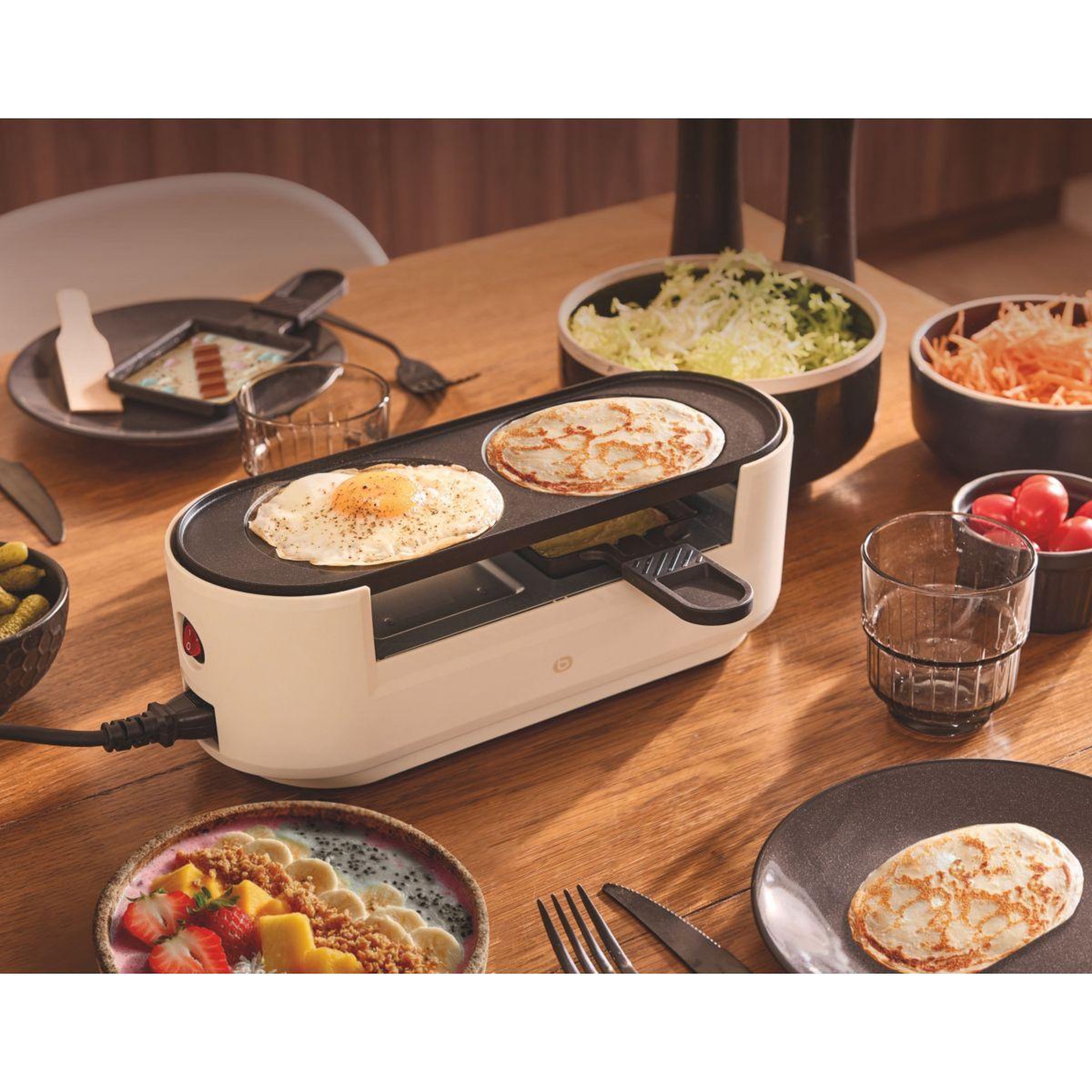 Voir la diapositive 3 : ESSENTIEL B Raclette ermt1 multiplug twist crème