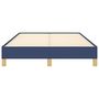 Voir la diapositive 5 : VIDAXL Cadre de lit sans matelas bleu 120x200 cm tissu