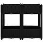 Voir la diapositive 3 : VIDAXL Lit sureleve 80x40x71 cm Polypropylene