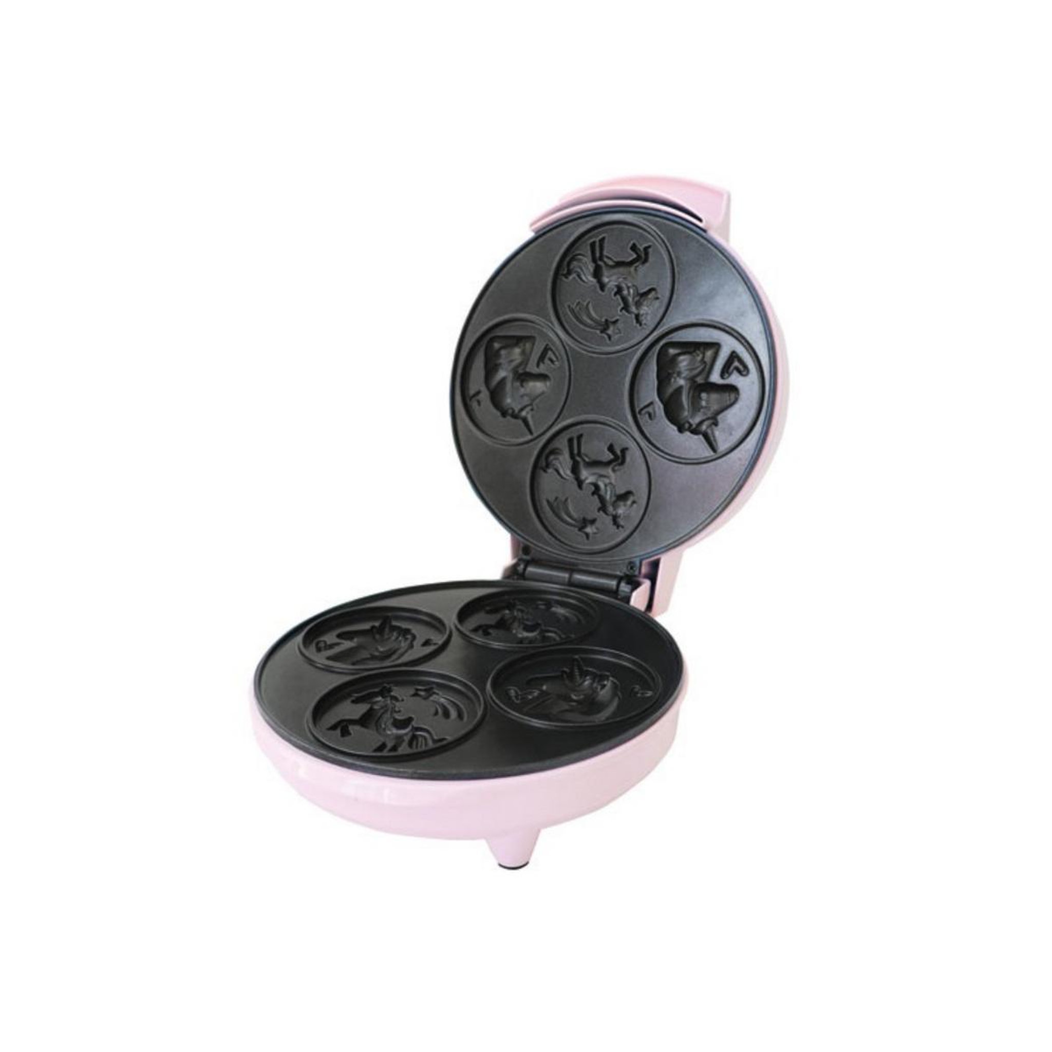 SCRAPCOOKING Gaufrier bubble 700w rose tendre - 3886