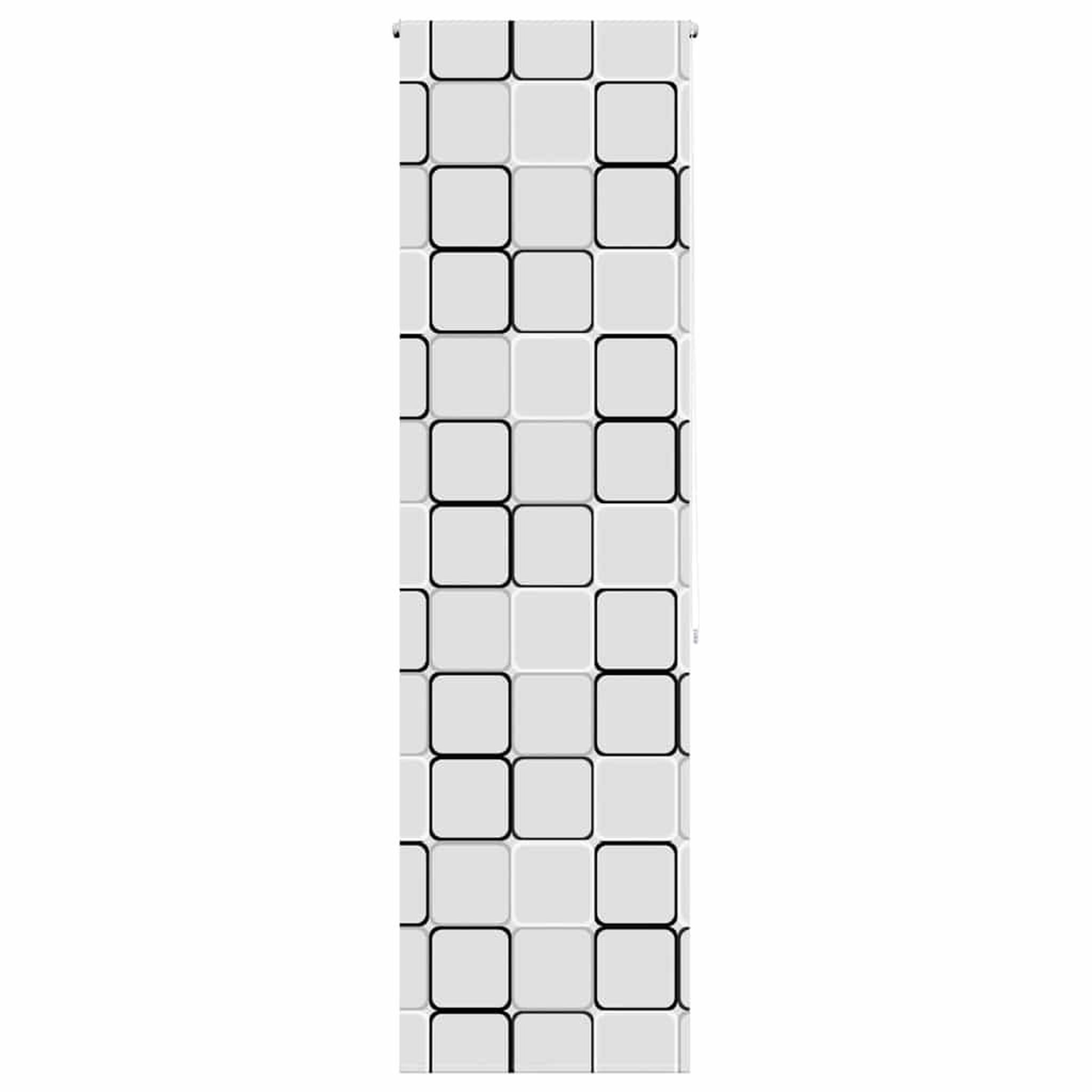 Voir la diapositive 2 : VIDAXL Store enrouleur de douche 60x240 cm largeur du tissu 56 cm