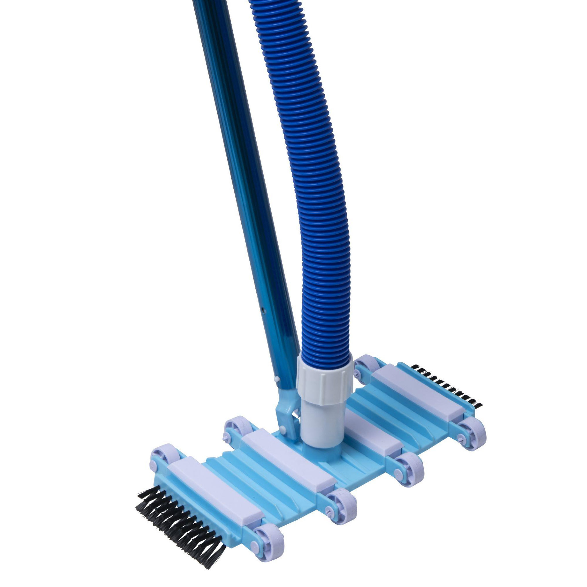 Voir la diapositive 2 : WERKAPRO Balai souple roulette et brosse WERKA PRO pour piscine