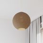 Voir la diapositive 4 : ATMOSPHERA Lanterne Japonaise Boule  Jordy  35cm Beige