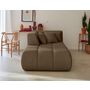 Voir la diapositive 2 : LISA DESIGN Caracas - module d'assise méridienne gauche - en tissu
