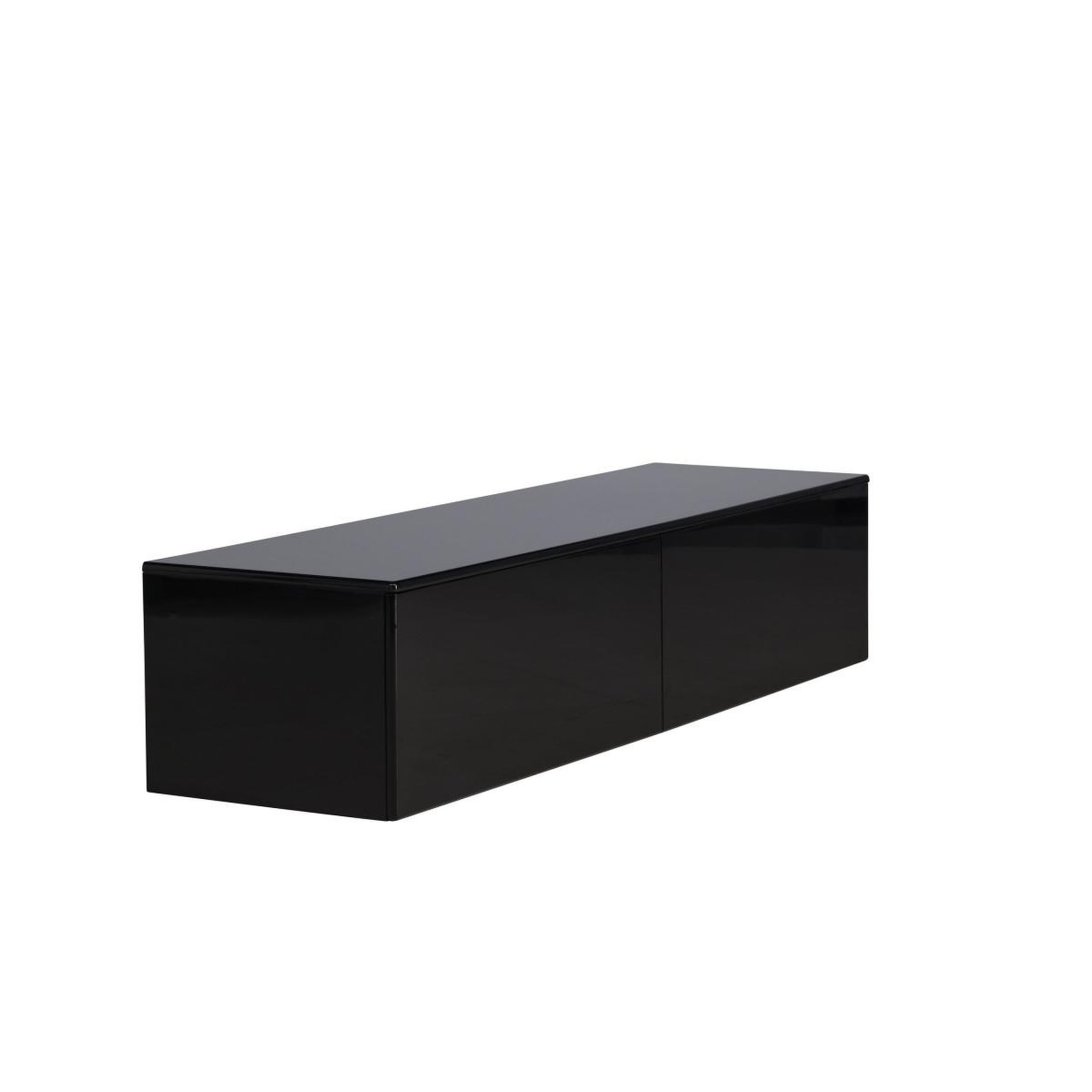 Voir la diapositive 3 : Paris Prix Meuble tv 2 tiroirs  fristad  160cm noir