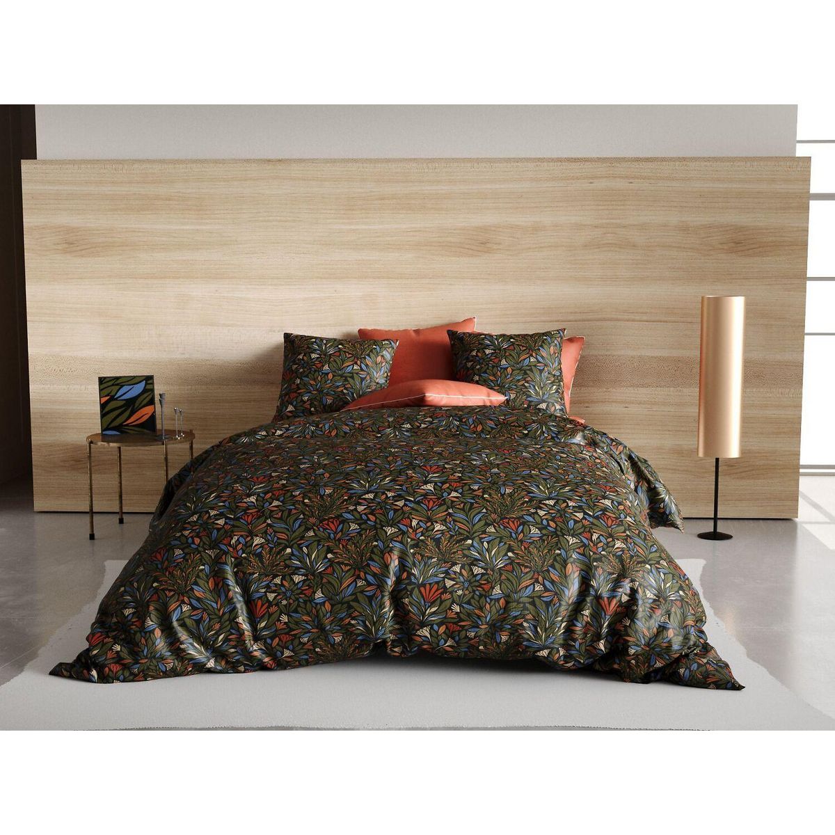 ATELIER DU COTON Parure housse de couette 100% coton 71fils bogota