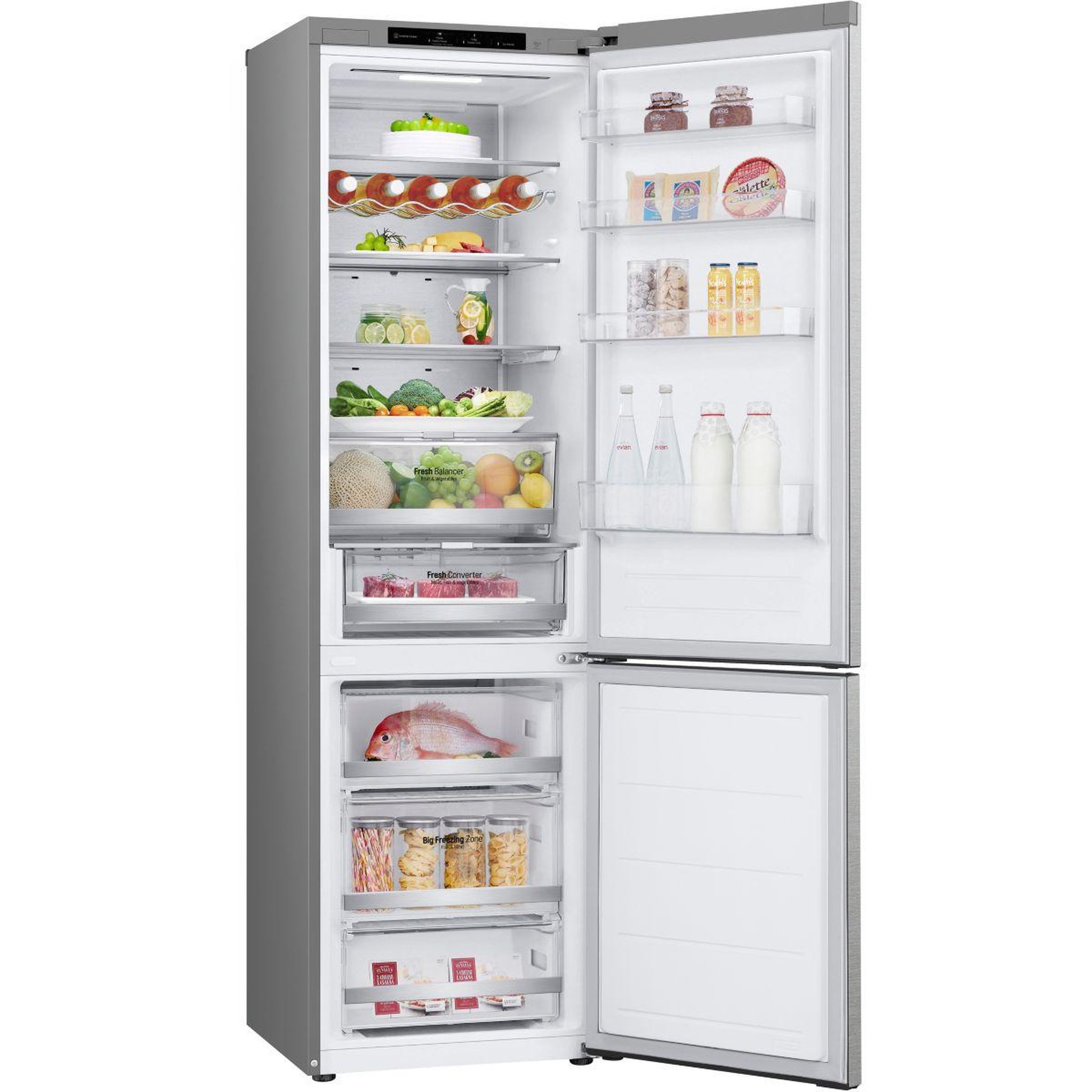 Voir la diapositive 5 : LG Réfrigérateur combiné gbv7280cmb