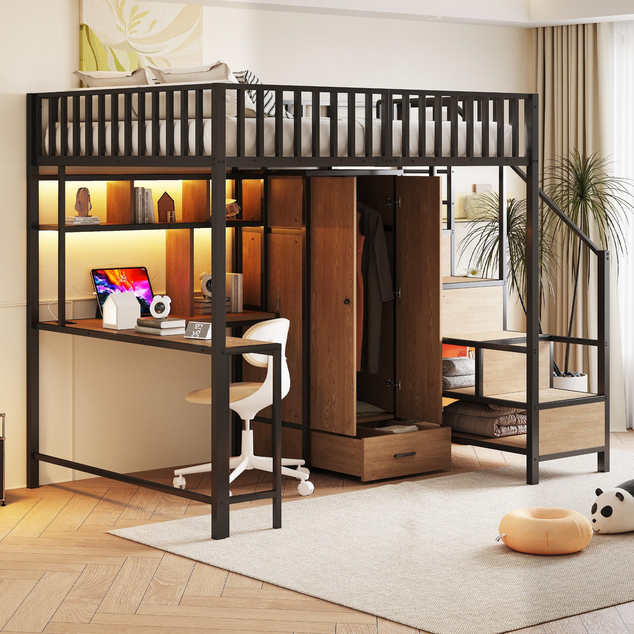 Voir la diapositive 5 : MERAX Lit mezzanine