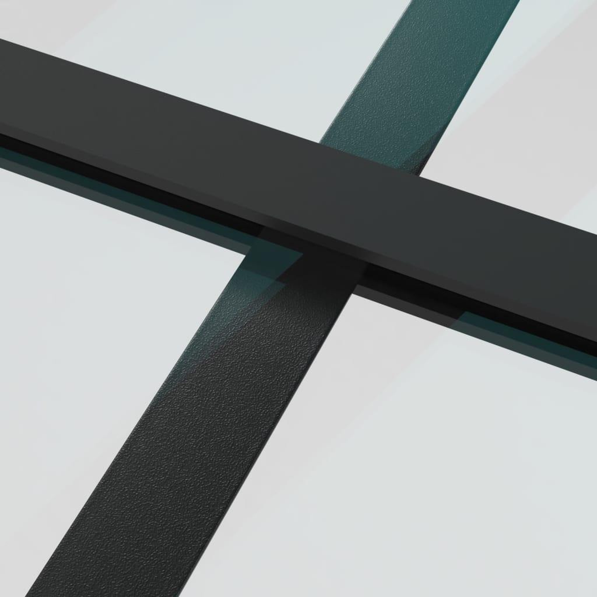 Voir la diapositive 5 : VIDAXL Porte coulissante Verre ESG depoli et aluminium 90x205 cm Noir