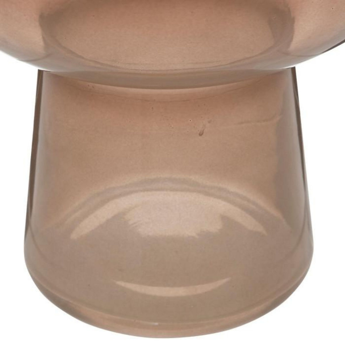 ATMOSPHERA Vase Design  Cloudy  40cm Ambre