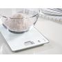Voir la diapositive 3 : Soehnle Balance de cuisine électronique 5kg - 1g blanche - 0861501
