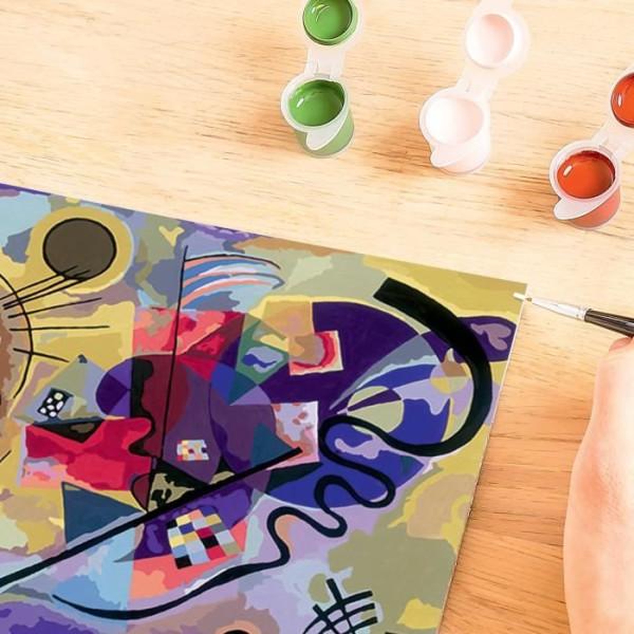 Voir la diapositive 5 : RAVENSBURGER Creart grand format 30x40 cm kandinsky, des 12 ans, 23650, ravensburger