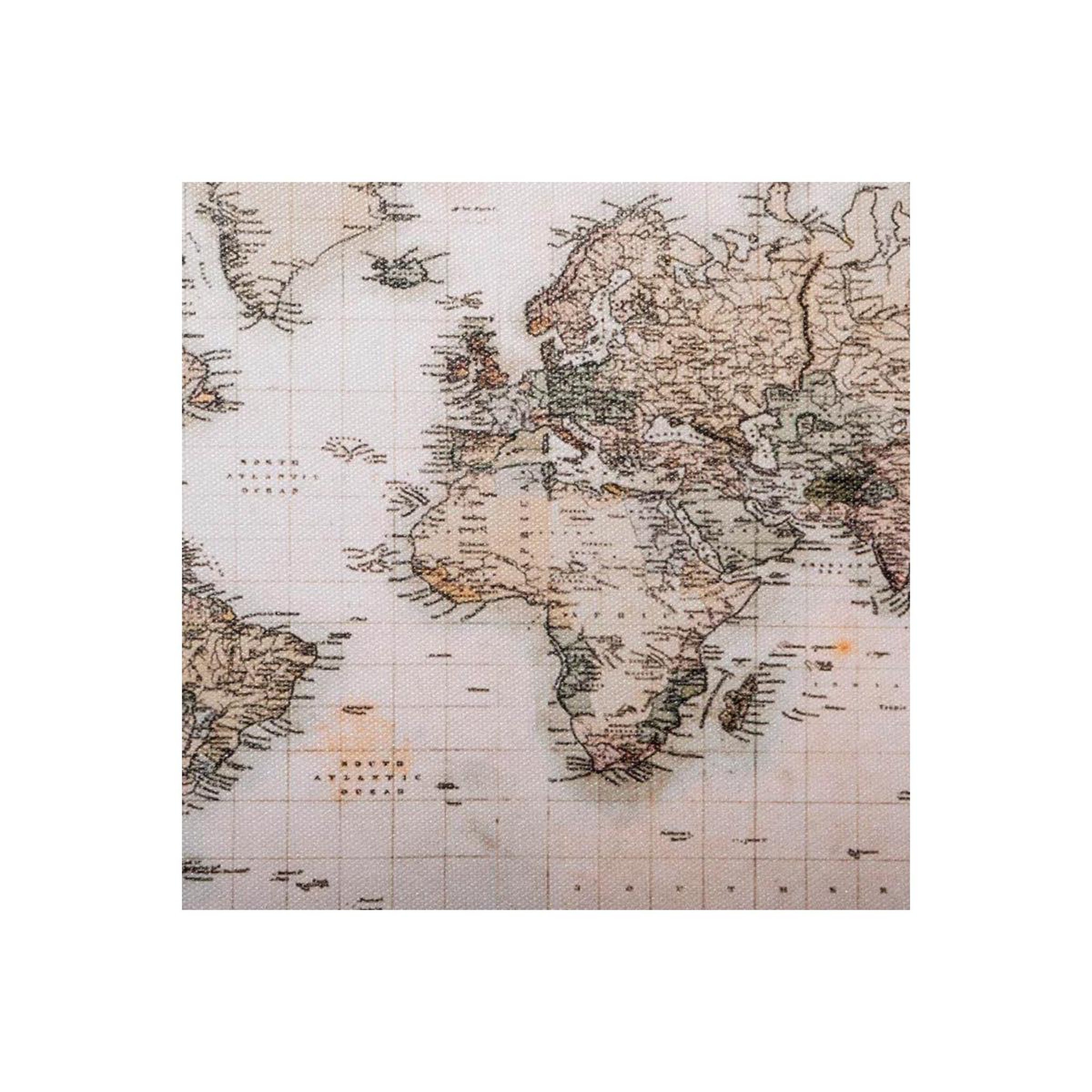 Voir la diapositive 6 : ATMOSPHERA Lot de 4 malles  mappemonde  56cm multicolore