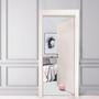 Voir la diapositive 2 : The Home Deco Factory Stop porte design velours Pelote