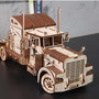Voir la diapositive 5 : Graine créative Maquette En Bois 3D - Camion Poids-Lourd 38 Cm