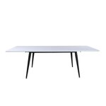 Paris Prix Table à Manger Extensible  Jimmy  150-240cm Blanc