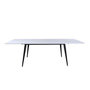 Voir la diapositive 1 : Paris Prix Table à Manger Extensible  Jimmy  150-240cm Blanc