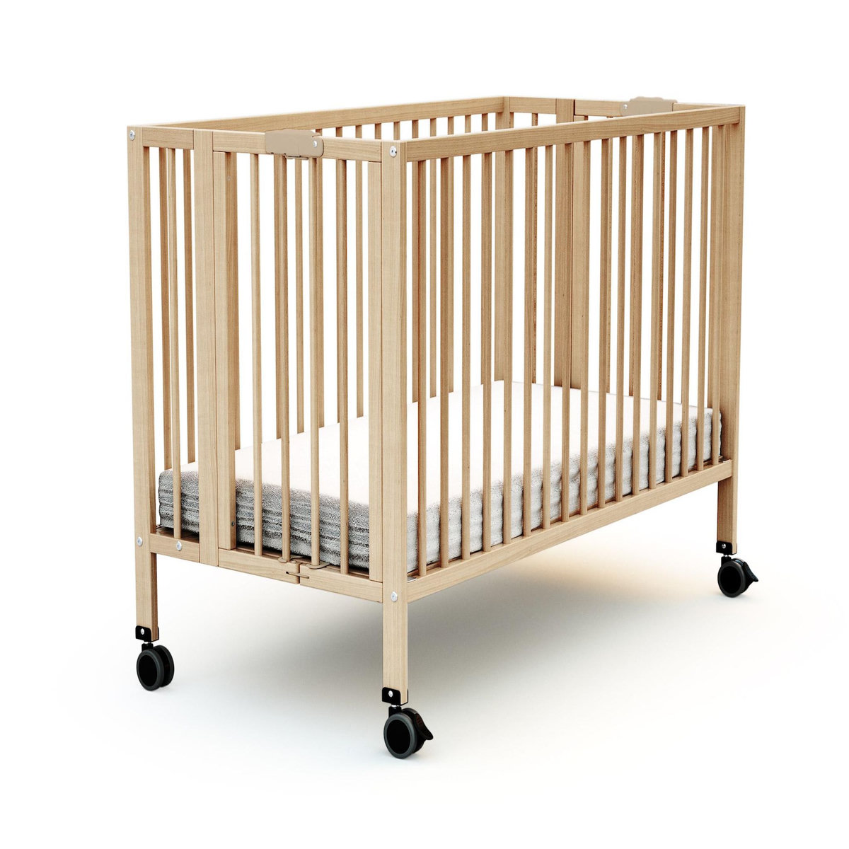 AT4 Lit bébé pliant ESSENTIEL en bois