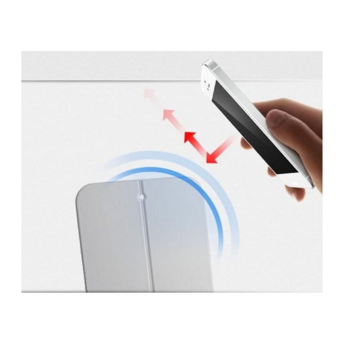 One For All Antenne TV Intérieure ONE FOR ALL SV9215 Design Line amplifiée, ultra plate, placement possible derriere la TV, filtre 5G anti